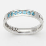 Seven Stone Ring - Philippians 4-13 Ring