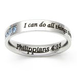 Seven Stone Ring - Philippians 4-13 Ring